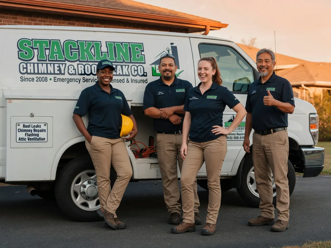 Chimney flashing repair company in Banks, OR